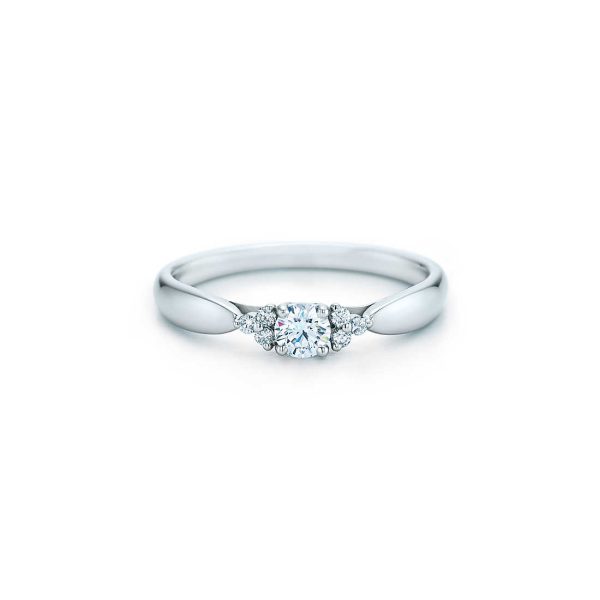Diamond Ring with Side Stones