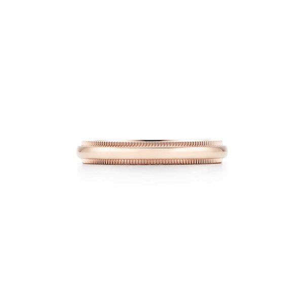 Milgrain Wedding Band Ring