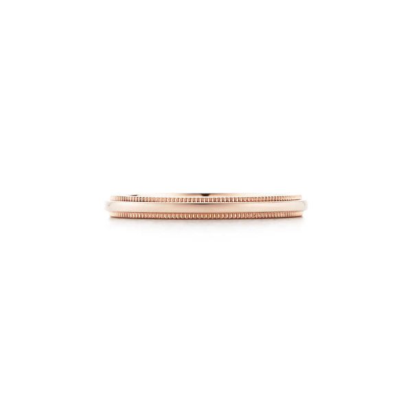 Milgrain Wedding Band Ring