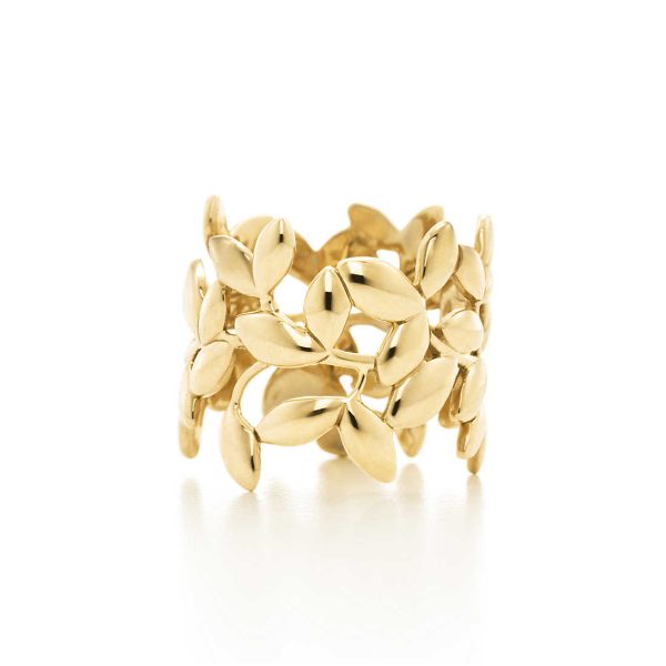 Olive Leaf Band Ring