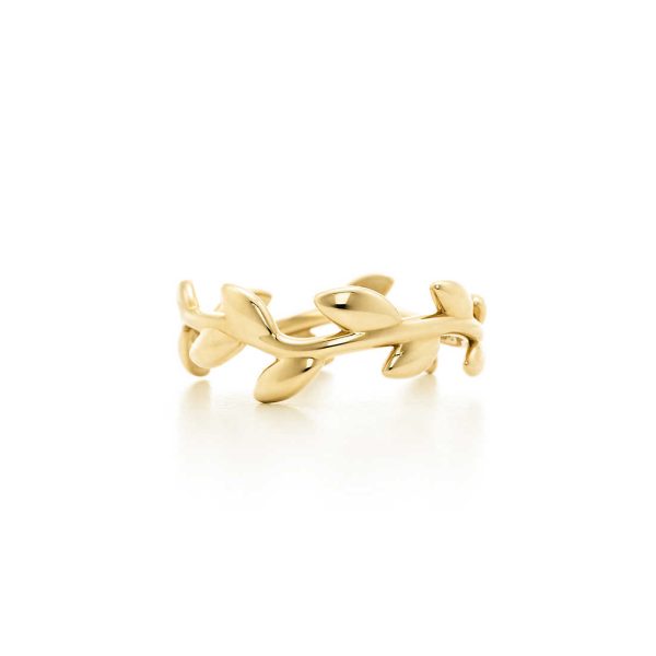 Olive Leaf Band Ring