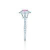 Pink Sapphire and Diamond Ring - Image 4