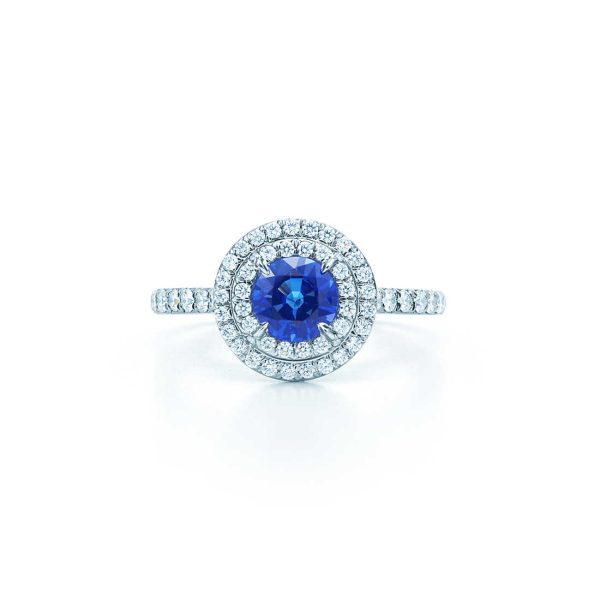 Sapphire and Diamond Ring