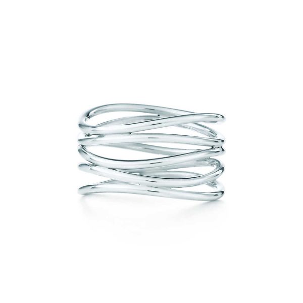 Wave Five-row Ring