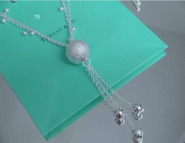 Big flashing ball necklace
