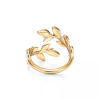 Replica Tiffany Olive Leaf Bypass Ring in in Yellow Gold