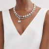 Pearl Lock Necklace - Image 2