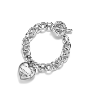 Tiffany replica Full Heart Toggle Bracelet