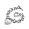 Tiffany replica Full Heart Toggle Bracelet